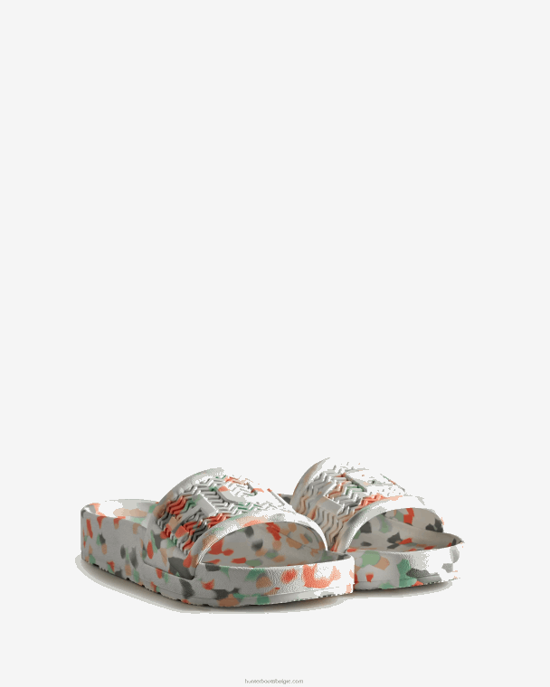 X226V286 bloom marmeren dia's vrouwen Hunter wit