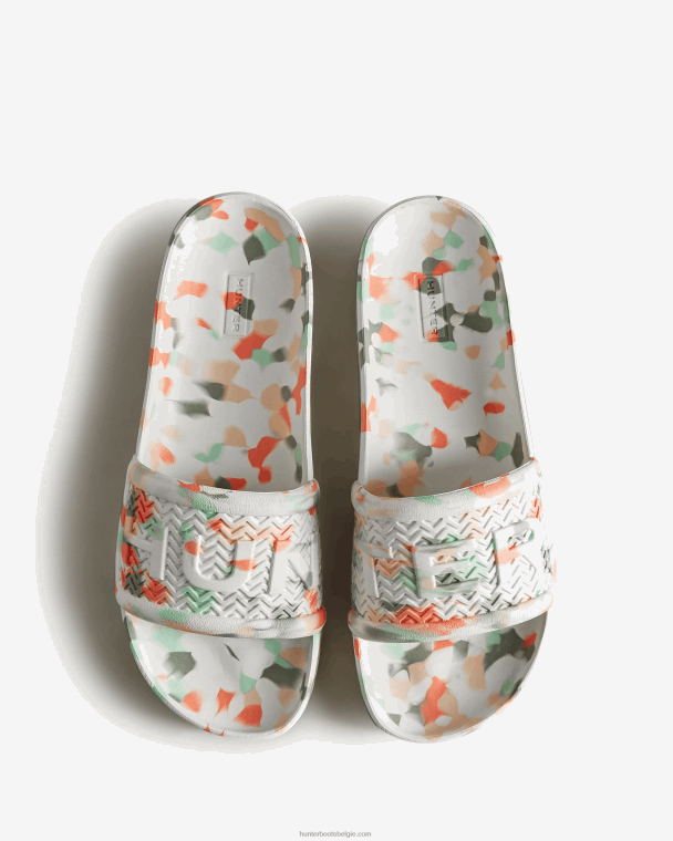 X226V286 bloom marmeren dia's vrouwen Hunter wit