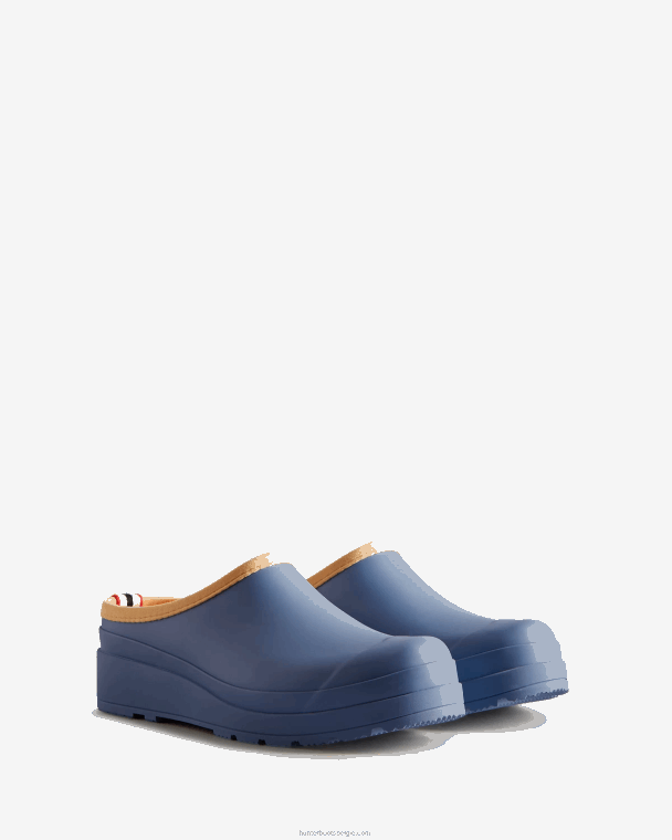 X226V144 klompen spelen vrouwen Hunter stornaway blauw/summit rise perzik