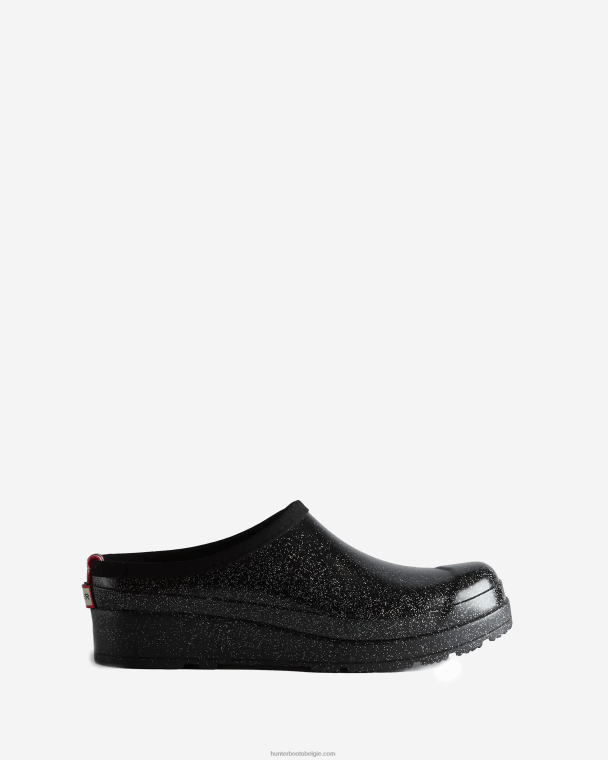 X226V247 speel starcloud glitterklompen vrouwen Hunter zwart