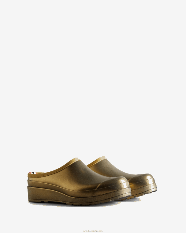 X226V262 speel nevel klompen vrouwen Hunter goud