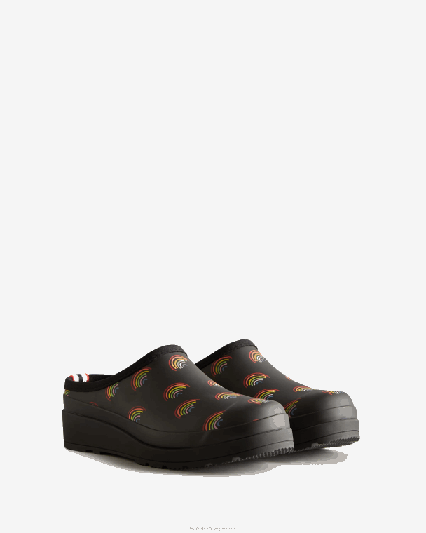 X226V268 speel mini regenboogklompen vrouwen Hunter mini-regenboogprint