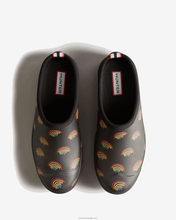 X226V268 speel mini regenboogklompen vrouwen Hunter mini-regenboogprint