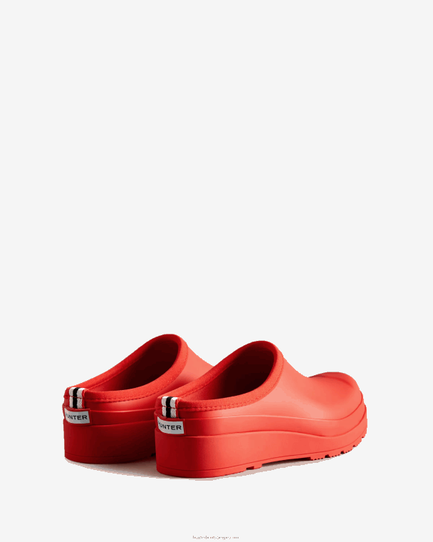 X226V290 klompen spelen vrouwen Hunter embleem rood