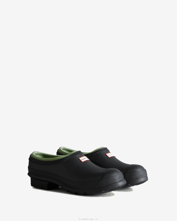 X226V293 tuinman klompen vrouwen Hunter zwart