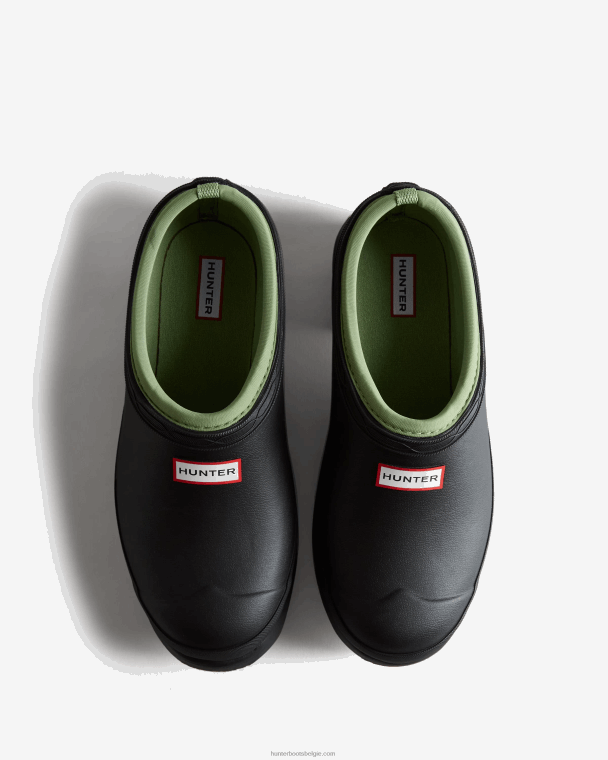 X226V293 tuinman klompen vrouwen Hunter zwart