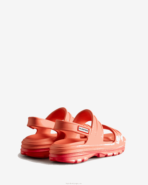 X226V200 bloei sandaal vrouwen Hunter suncup oranje/lijsterbes roze