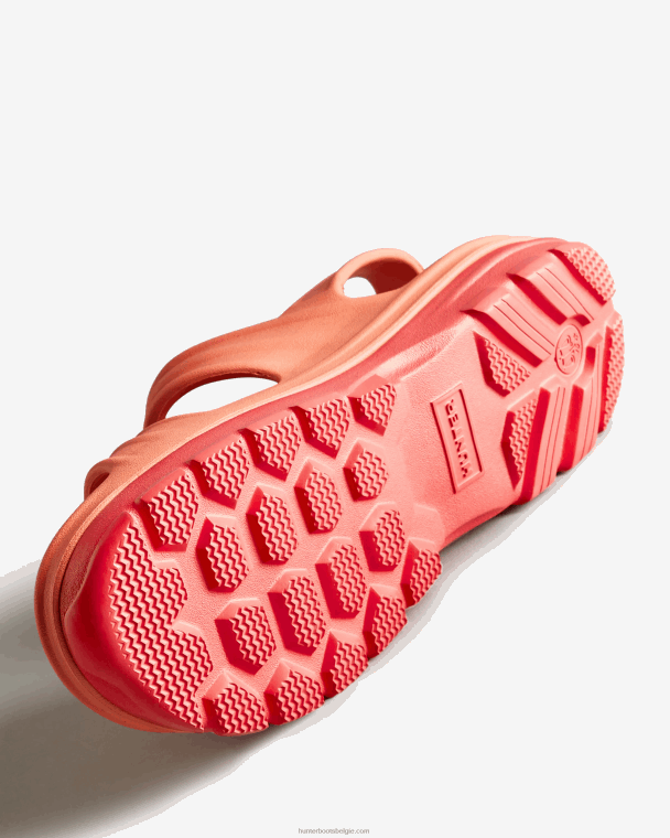 X226V200 bloei sandaal vrouwen Hunter suncup oranje/lijsterbes roze