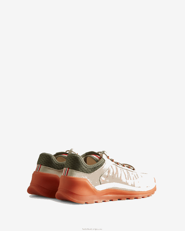 X226V114 reis sneaker vrouwen Hunter gearceerd wit/korstmos grn/skimming stone/koraal schaduw