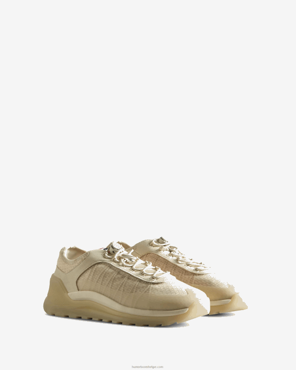 X226V295 reis sneaker vrouwen Hunter schaduwrijk wit/zacht zand